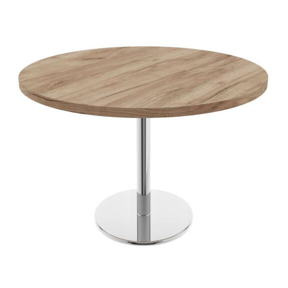 Stół kuchenny Craft z Chromowaną nogą fi 60cm