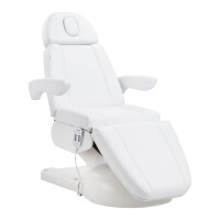 Fotel kosmetyczny Azzurro Lux 3m biały
