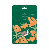 Skin79 Odświeżająca maska w płacie The Vitaful Snail Mask