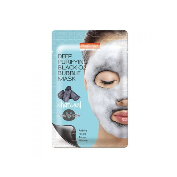 Purederm Maska Bubble Oczyszczająca Węgiel