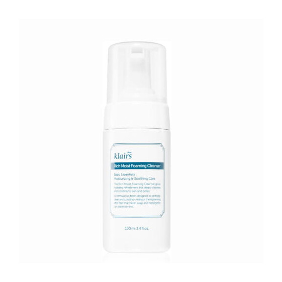 Klairs Rich Moist Foaming Cleanser Pianka Do Mycia Twarzy 100 ml