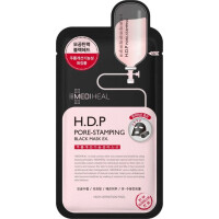 Mediheal H.D.P Pore - Stamping Black Mask Oczyszczająca Maska w Płachcie