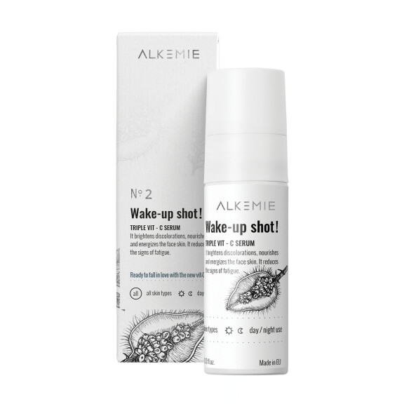Alkemie Wake-Up Shot! Serum z Potrójną Witaminą C