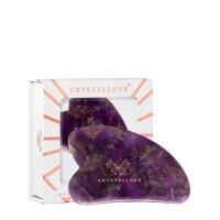 Crystallove Płytka Do Masażu Gua Sha Ametyst