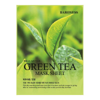 Baroness Green Tea Maska z Ekstraktem Zielonej Herbaty