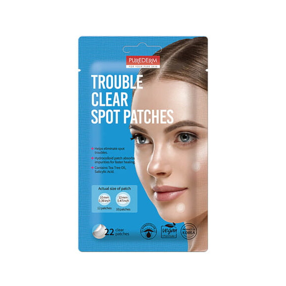 Purederm Trouble Clear Spot Patches Plasterki
