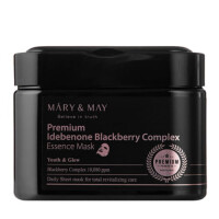Mary& May Premium Idebenone Blackberry Complex Ampoule Mask