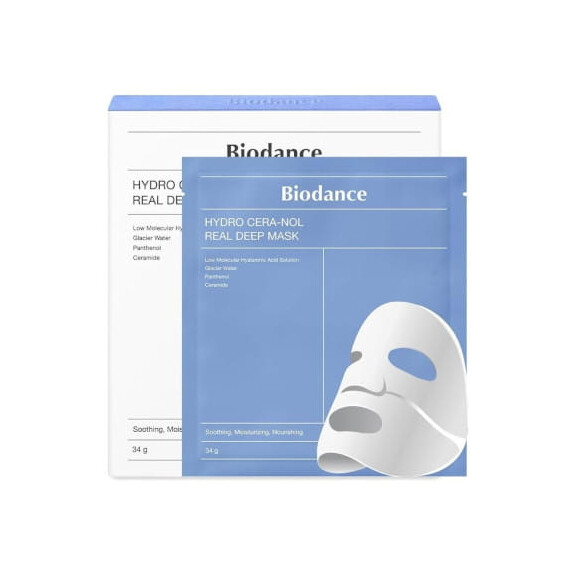Biodance Hydro Cera-Nol Real Deep Mask Zestaw 4 Sztuki