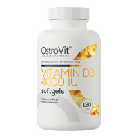 Witamina D3 4000UI OstroVit (120 kapsułek)