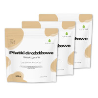 NOWE! Płatki drożdżowe nieaktywne naturove 1,5kg (3x500g)