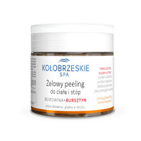 Borowina+ Żelowy peeling do ciała i stóp KołobrzeskieSPA 200g