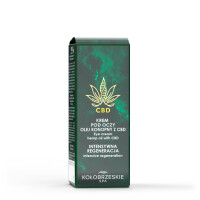 Krem pod oczy OLEJ KONOPNY Z CBD KołobrzeskieSPA 15ml