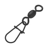 Agrafka Z Krętlikiem Madcat Stainless Swivel With Egg Snap 2 55kg 5pcs
