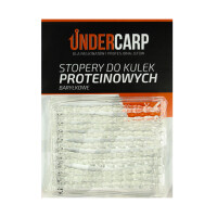 UnderCarp Stopery do kulek proteinowych baryłkowe przezroczyste