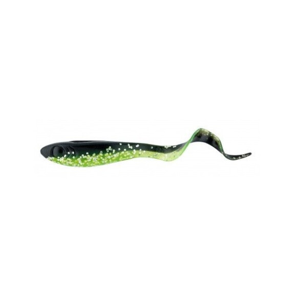 Guma Abu Garcia McPerch Curly 8cm Black/Chartreuse