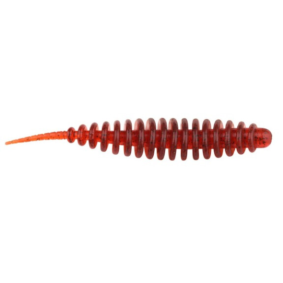 Guma Spro Trout Master Worm 6,5cm Red Oil