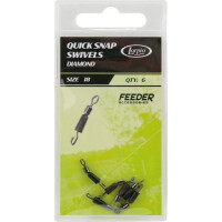 Łącznik Przyponu Quick Snap Swivel Diamond 24 6pcs