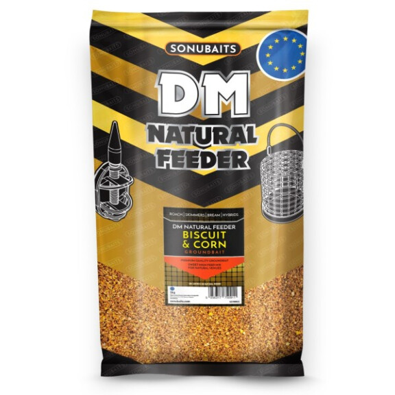 Sonubaits DM Natural Feeder Biscuit & Corn 1kg