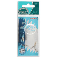 Przypon Fluorocarbonowy Jaws Medium 25cm / 15kg 2pcs