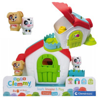 Clementoni Baby Soft Clemmy Farma Sensoryczna Klocki 10m+