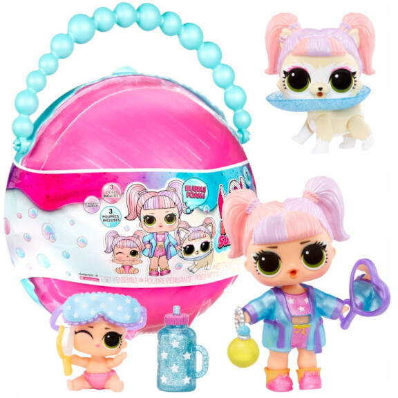 LOL Surprise Bubble Surprise Deluxe Walizka Zestaw