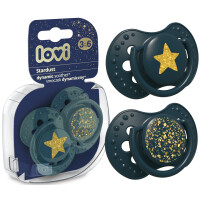 LOVI SMOCZEK DYNAMICZNY STARDUST 2szt. 3-6m ZIELONY