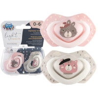 CANPOL BABIES SMOCZEK SYMETRYCZNY USPOKAJAJĄCY BONJOUR PARIS 0-6m