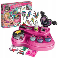 CLEMENTONI CRAZY CHIC CRAZY TATTOO SZALONE BROKATOWE TATUAŻE ZESTAW 6+
