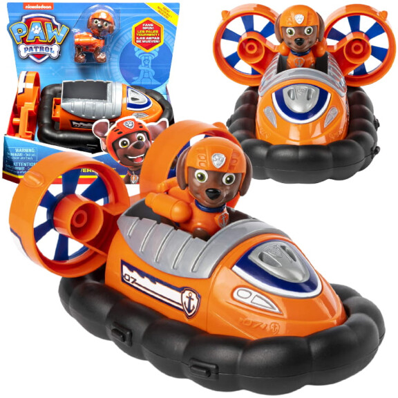 PSI PATROL FIGURKA ZUMA + POJAZD PODUSZKOWIEC
