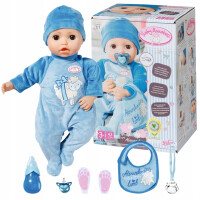 BABY ANNABELL BOY ALEXANDER INTERAKTYWNA LALKA FUNKCYJNA CHŁOPIEC 43 CM 3+