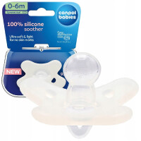 CANPOL BABIES SILIKONOWY SMOCZEK USPOKAJAJĄCY 100% SILIKON SYMETRYCZNY 0-6m