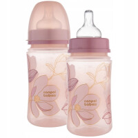 CANPOL BABIES BUTELKA ANTYKOLKOWA SZEROKA BEZ BPA 240ml EASY START +0m