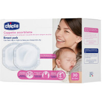 CHICCO WKŁADKI LAKTACYJNE ANTYBAKTERYJNE 30 szt