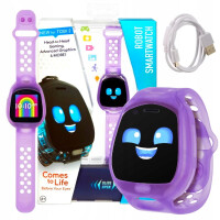 TOBI 2 ROBOT SMARTWATCH ZEGAREK INTERAKTYWNY ELEKTRONICZNY FIOLETOWY