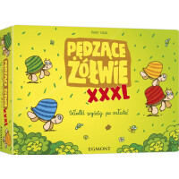 EGMONT PĘDZĄCE ŻÓŁWIE XXXL GRA RODZINNA PLANSZOWA