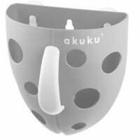 Akuku Pojemnik Na Zabawki Kąpielowe Szary