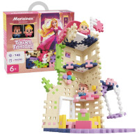 Marioinex Klocki Mini Waffle Księżniczka Wieża Fantazji 148 El.