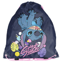 PASO Worek Na Buty Sportowy Gimnastyczny Disney Stitch Granatowy