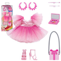 Rainbow High Fashion Pack Zestaw Modowy Stylizacja Dla Lalki Różowa Sukienka