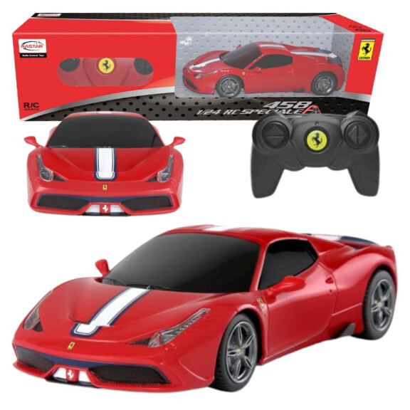 Rastar Ferrari 458 Speciale Pojazd Zdalnie Sterowany RC Samochód Auto + Pilot