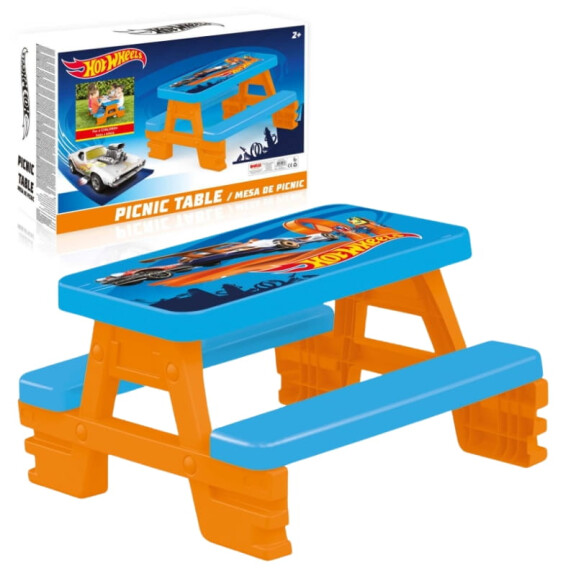 Dolu Hot Wheels Stół Piknikowy Dla Dzieci Dla 4 Osób 2+
