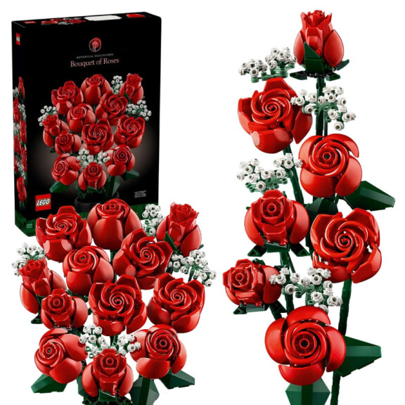 Lego Icons Kolekcja Botaniczna Bukiet Róż Zestaw 10328 822 El.