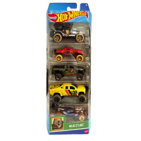 Hot Wheels Mud Studs 5-pak Zestaw Małych Samochodzików
