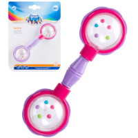 Canpol Babies Grzechotka Dla Dziecka Sztanga Różowa 0m+