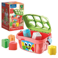 Clementoni Sorter Koszyk Kształty i Kolory Eko Opakowanie 10m+