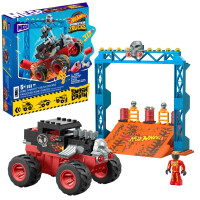 Mega Hot Wheels Klocki Monster Truck Bone Shaker Kaskaderska Sztuczka