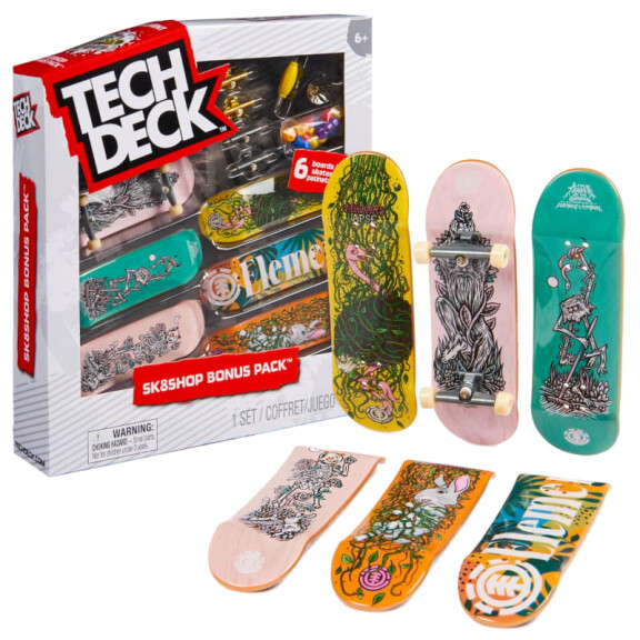 Spin Master Tech Deck Fingerboard Zestaw Deskorolek 3 szt. Element