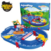 BIG AquaPlay Zestaw Startowy Tor Do Zabawy Wodą Plac Wodny 3+