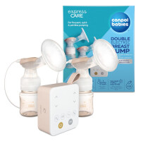 Canpol Babies Podwójny Bezprzewodowy 2-fazowy Laktator Elektroniczny ExpressCare +Aspirator Do Nosa