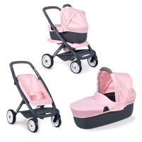 Smoby Maxi Cosi & Quinny Głęboki Wózek Dla Lalek 3w1 Różowy